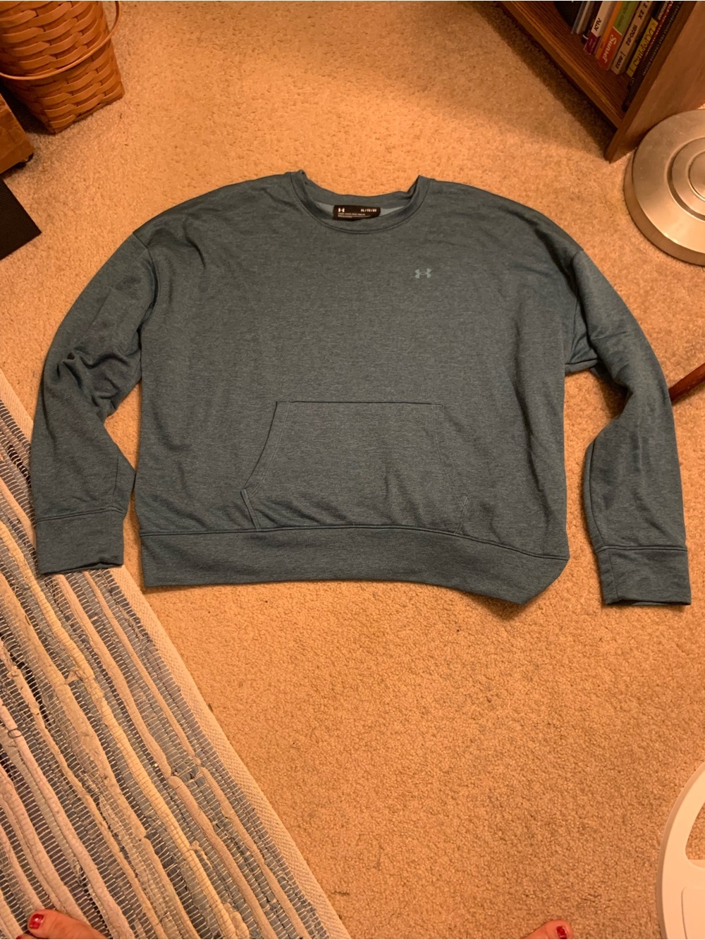 Under Armour women’s  Teal Crewneck Sweater